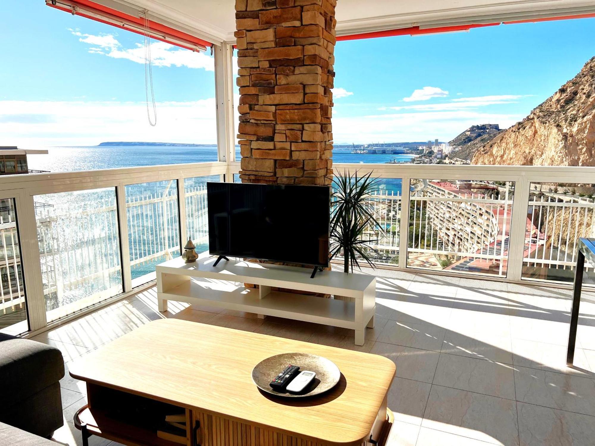 Ferienwohnung Vistas Al Mar. Gran Salon. Playa A 1 Minuto. Wifi Alicante Exterior foto