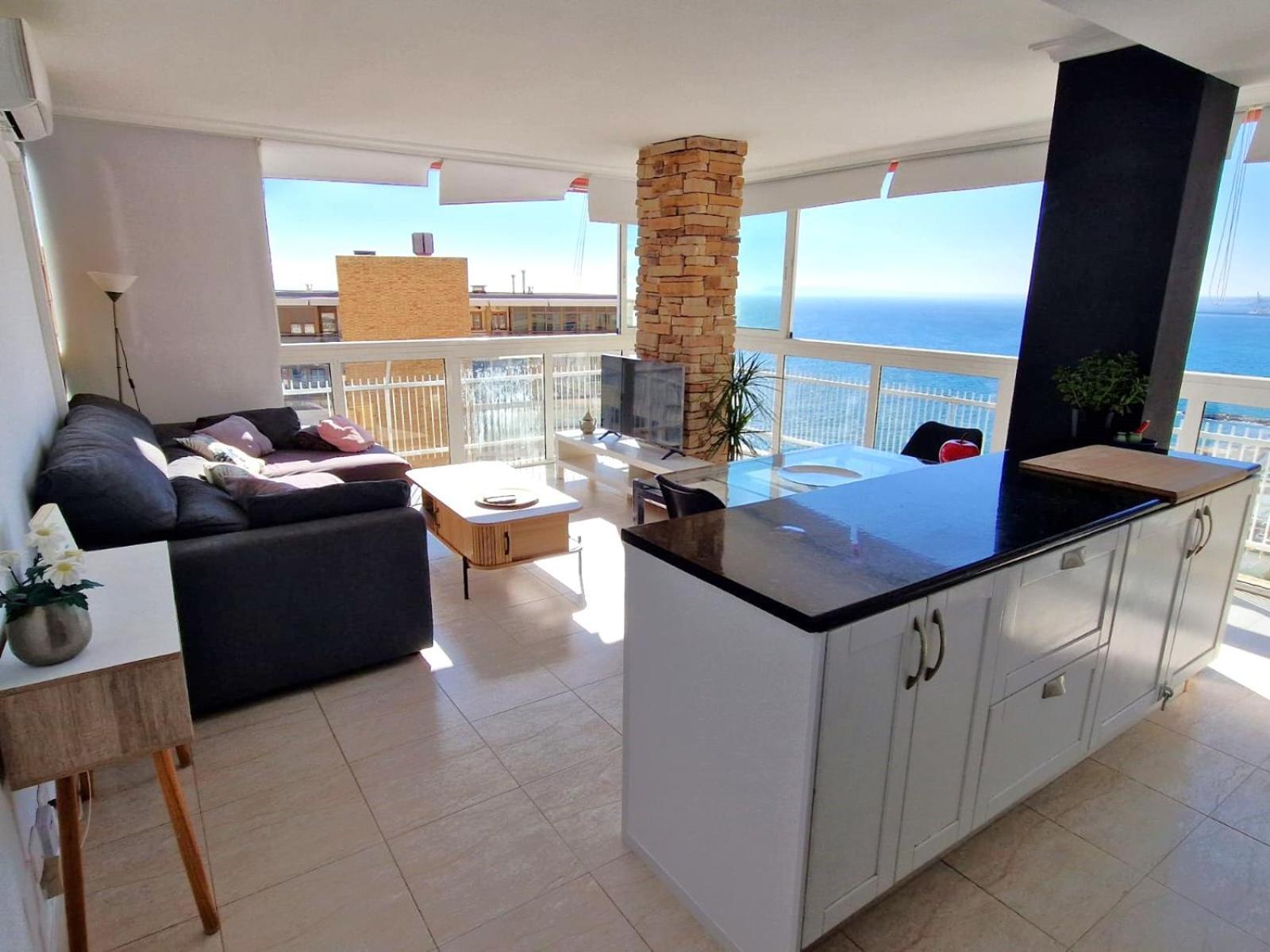 Ferienwohnung Vistas Al Mar. Gran Salon. Playa A 1 Minuto. Wifi Alicante Exterior foto